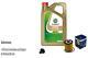 Bosch Oil Filter 5 L Castrol Edge 5w-30 For Mini Mini Cooper One Convertible