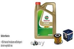 BOSCH Oil Filter 5 L Castrol EDGE 5W-30 for MINI Mini Cooper One Convertible