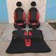 Bmw Mini Cooper 1 R56 Sport Half Leather Red Interiors Seats With Airbag