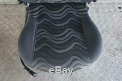 Bmw Mini Cooper One R50 Before Right O / S Fabric Seat Water Black Panther