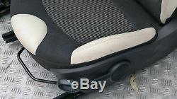 Bmw Mini Cooper One R56 Sport Half Leather White Cream Interiors Seating Airbag
