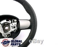 Bmw Mini Cooper R50 R52 R53 Nine Black Leather Sports Steering 6762457