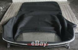 Bmw Mini Cooper R52 Cabriolet Convertible Roof Folding Soft Case Black