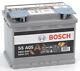 Bosch S5a05 Car Battery 60a/h-680a