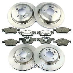 Brake Discs Front Pads Rear Mini One Cooper R50 R53 Cabriolet R52