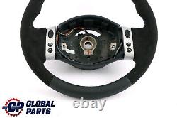 Brand New Mini Cooper R50 in Black Leather / Alcantara Sport Steering Wheel Multifunction Steering Wheel