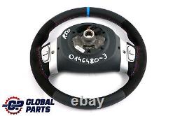 Brand New Mini Cooper R50 in Black Leather / Alcantara Sport Steering Wheel Multifunction Steering Wheel