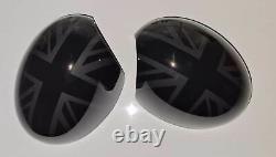 Capot Union Black Jack Mirrors For Mini One Cooper R50 R53 R52