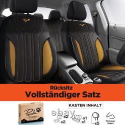 Car Seat Covers Suitable for BMW Mini Cooper One R50 Himalaya (Complete) Black