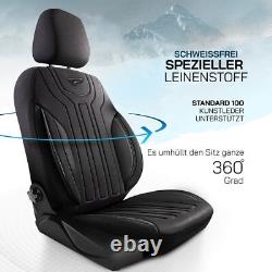 Car Seat Covers Suitable for BMW Mini Cooper One R50 Himalaya (Complete) Black