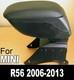 Central Armrest Console In Black Leather Specific For Mini Cooper One R55 R56