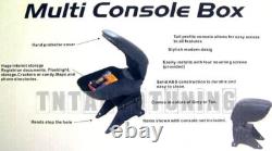 Central Armrest Console in Black Leather Specific for Mini Cooper One R55 R56
