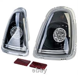 Clear Black LED Tail Lights for Mini One Cooper R56 2006-2010