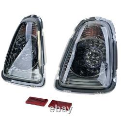 Clear Smoked Black LED Rear Lights for Mini One Cooper R56 2006-2010