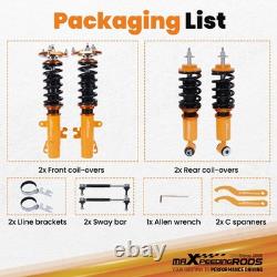 Coilover Shock Absorbers for Mini R55 Cooper S One D 2007-2014