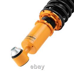 Coilovers Shock Absorbers 24 Ways Adjustable Damper for Mini R55 Cooper/One 07-14 New
