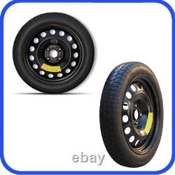 Emergency spare wheel 15 4-bolt Mini Cooper Convertible One R52 with jack and wrench