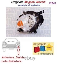 Faro Fanale Proiettore Anteriore Sx H4 Per Mini One Cooper R56 2006 Arancio Xeno