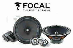 Focal Csr-165 Set 4 Speaker Mini One Cooper R50-r52 -r53 And Cabrio Brkt