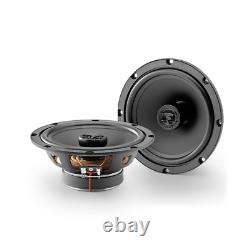 Focal Set 4 Speakers for Mini One Cooper R50-R53 and Cabrio Front Bracket Car