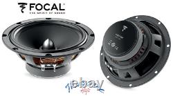 Focal Set 6 Speaker for Mini One Cooper R50-R53 and Cabrio Ant Front Car