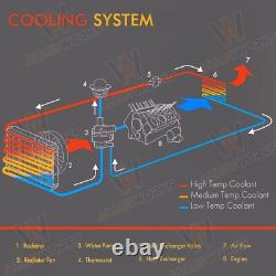 For MINI ONE COOPER R50 R52 WITH AIR CON (STRAIGHT TOP HOSE) Manual Radiator