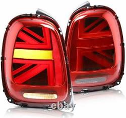 For Mini Cooper F55 F56 F57 2014-2018 Led Dynamic Union Jack Taillights