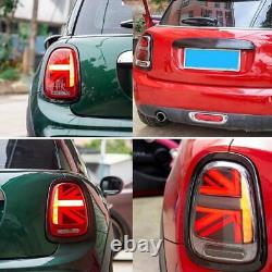 For Mini Cooper F55 F56 F57 2014-2018 Led Dynamic Union Jack Taillights