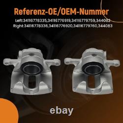 Front Brake Caliper Pair for Mini Cooper One Cooper S R55 R56 R57 34116778335