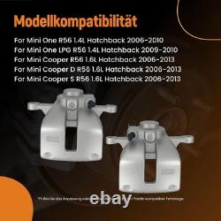 Front Brake Caliper Pair for Mini Cooper One Cooper S R55 R56 R57 34116778335