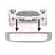 Front Bumper Vent Grille For Mini Mini R56 R57 R55 Cooper One
