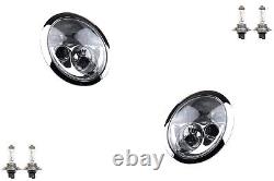 Front Halogen Headlights Suitable For Bmw Mini R50 R53 01-04 With H7 Lot L R