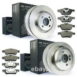 Front and Rear Brake Discs and Pads for Mini One Cooper R50 R53 Cabriolet