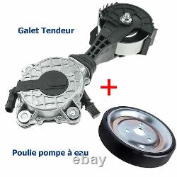 Galet Tendeur With Water Pump Pulley Compatible Peugeot 1.6 Vti Thp 120447