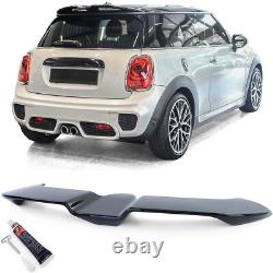 Glossy Black Roof Spoiler Compatible with Mini One Cooper F56 from 2014 Onward