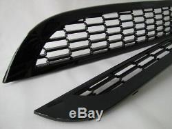 Grille Grille For Mini One Cooper D R50 R53 R52 Black Glossy