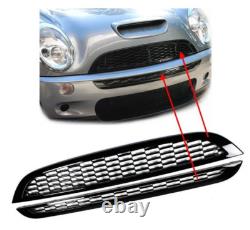 Grille for MINI COOPER S One R50 R52 R53 Glossy Black Sports Grill