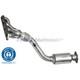 Hjs Catalytic Converter With Accessories For Mini Mini Cabriolet R52 Cooper One R50
