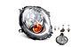 "halogen Headlights Suitable For Bmw Mini R55 56 57 58 59 10/06- H4 R+ Smoke + Clear"