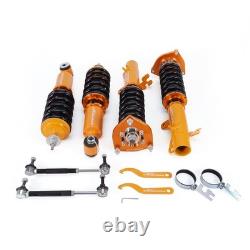 Height-adjustable coilover shock absorbers for Mini R55 Cooper D S/One D