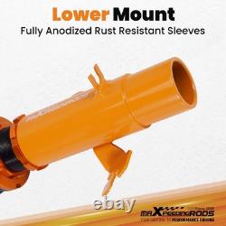 Height-adjustable coilover shock absorbers for Mini R55 Cooper D S/One D
