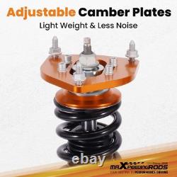 Height-adjustable coilover shock absorbers for Mini R55 Cooper D S/One D