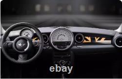 Interior Cabin Union Jack Gold For Mini One Cooper R55 R56 R57 R58 R59