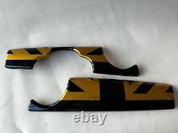 Interior Cabin Union Jack Gold For Mini One Cooper R55 R56 R57 R58 R59