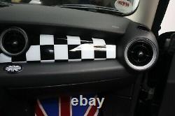 Interior Interior Flag At Damier For Mini One Cooper R55 R56 R57 R58 R59