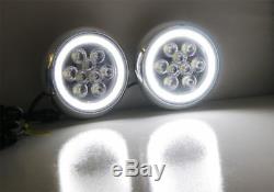 Led Drl Bar Front Lights Headlight For Bmw Mini Cooper R55 R56 R57 R58 R60 R61 Black