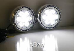 Led Drl Bar Front Lights Headlight For Bmw Mini Cooper R55 R56 R57 R58 R60 R61 Black