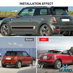 Led For Mini Cooper S 2011-2013 R56 R57 3d Black Union Rear Jack Rear Lights