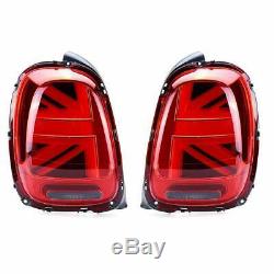 Led Mini Cooper S F55 F56 F57 14-19 Union Jack Tail Light With Dynamic Signal