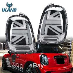 Lhdfeu Rear Mini Cooper S F55 F56 F57 14-18 Union Jack Dynamic Rear Lights